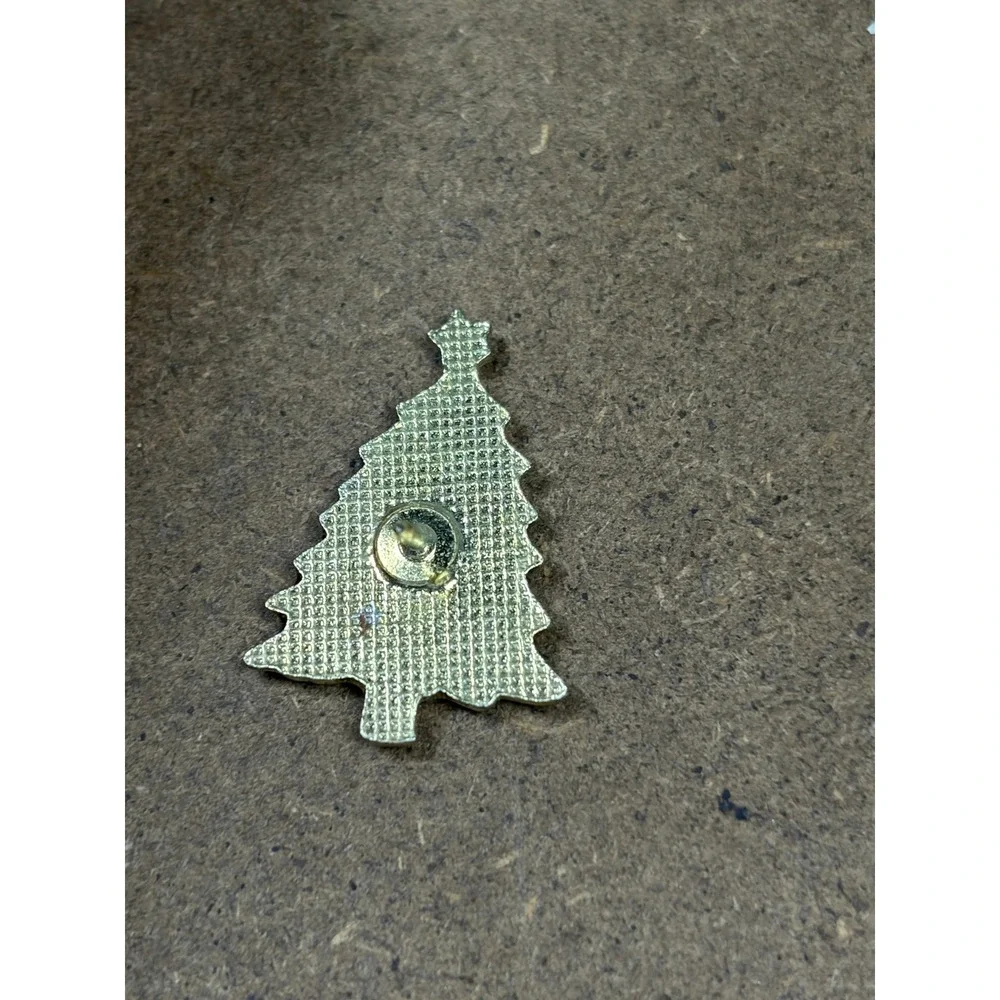 Happy Birthday Jesus Christmas Tree Enamel Lapel Pin Religious‎ Holiday Tie Tac
